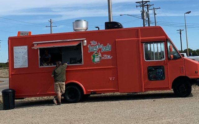 Lunch Lady Food Truck at Precision Equipment in Farmington