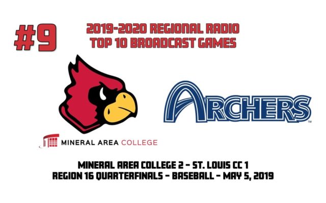 2019-2020 Regional Radio Top 10 Broadcast Games #9: Region 16 Baseball Tournament – MAC 2 vs. St. Louis CC 1