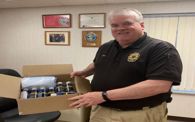 Festus Police Department Receives Donation of PPE and Hand Sanitizer
