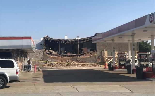 Emergency Crews Respond to Building Collapse in De Soto on Sunday Evening