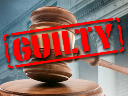 Washington County Jury Finds man Guilty of Three Felonies.