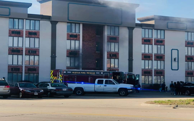 First Alarm Fire at Quality Inn in Festus