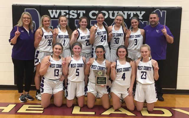 West County Girls Basketball Topples Arcadia Valley For District Title