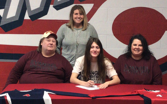 Central’s Marler Signs with Evangel University Volleyball