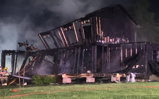 Fire Crews Respond to Early Morning 3-Alarm Fire South of Festus