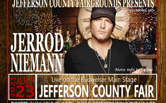 Jerrod Niemann Headlines Jefferson County Fair
