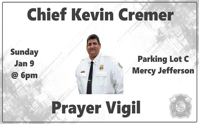 Prayer Vigil planned for Fire Chief who is hospitalized with COVID-19