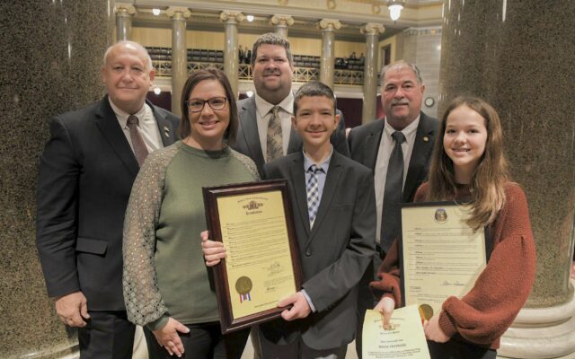 Perrvyille Boy Honored by State Legislature