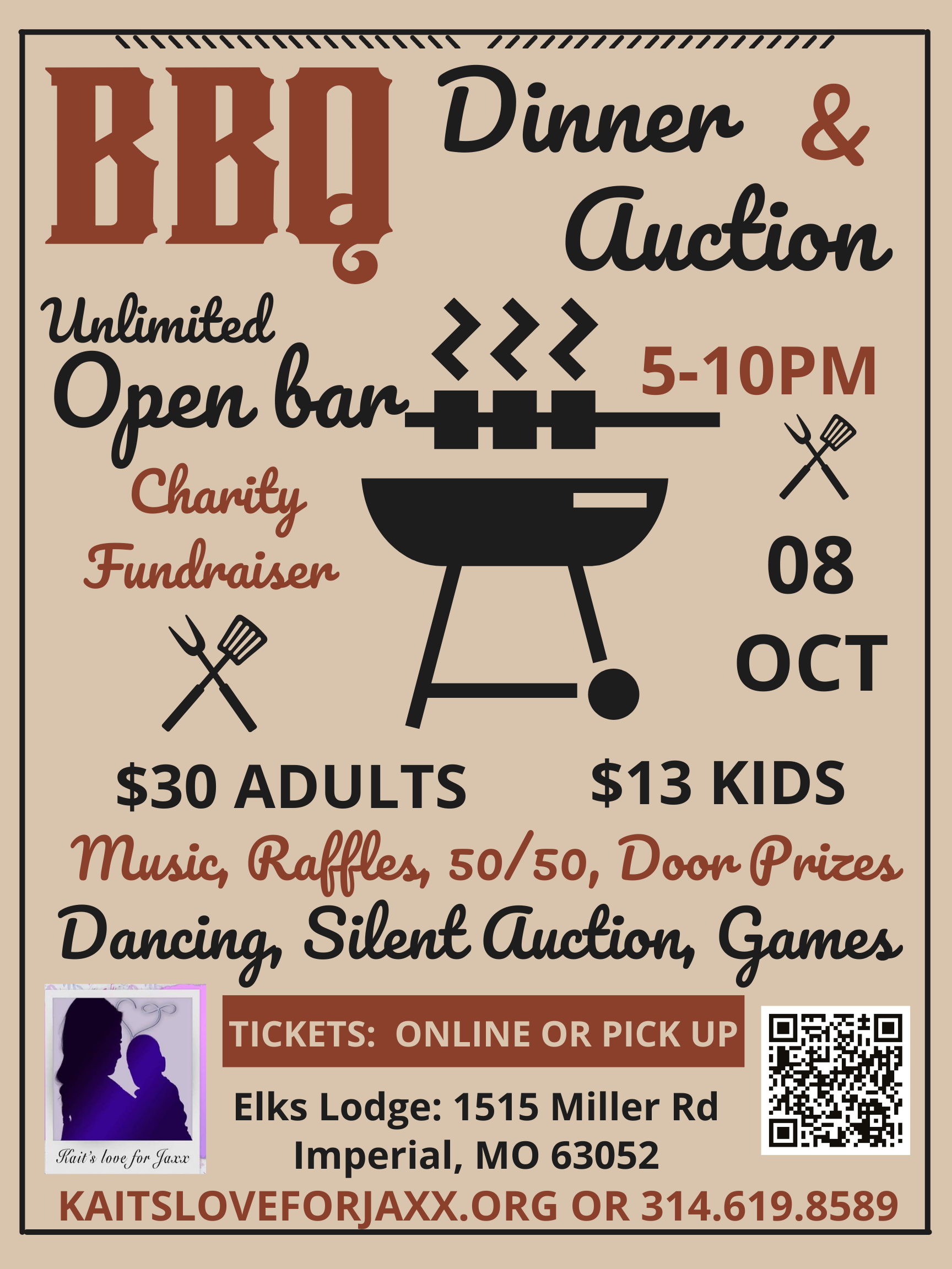 <h1 class="tribe-events-single-event-title">BBQ Dinner, Auction & Dance Fundraiser at Elks Lodge in Imperial in October</h1>