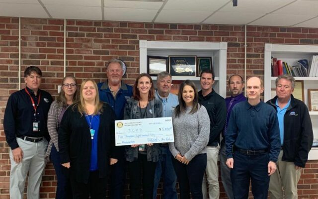 Jefferson County Rotary Clubs donate to Health Department’s Wellness Van program