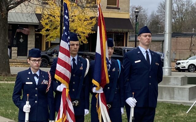 Veterans Day Ceremony Held In Farmington