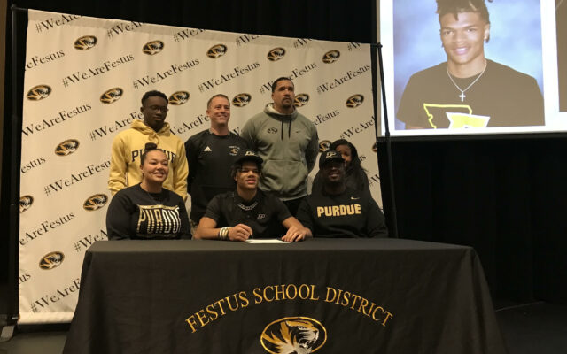 Festus High’s Arhmad Branch Makes it Official With Purdue