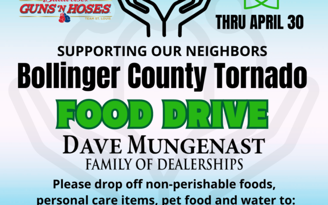 Dave Mungenast Pre Owned Organizing Drive For Bollinger County Storm Victims