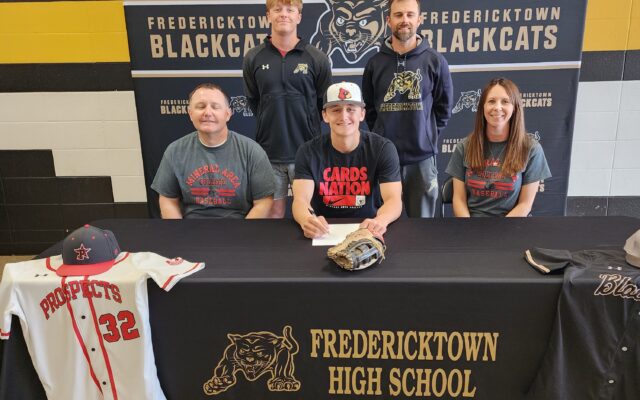 Fredericktown’s Marler Signs With MAC Baseball