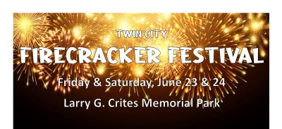 Twin City Firecracker Festival carnival moved to the gazebo and park side