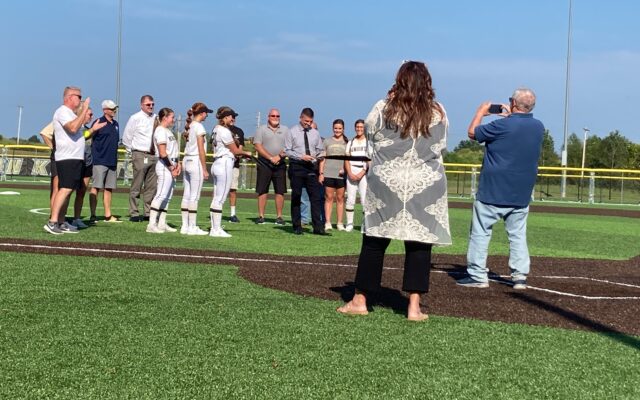Farmington Softball Celebrates Ragsdale Field Renovations with Ribbon Cutting Ceremony