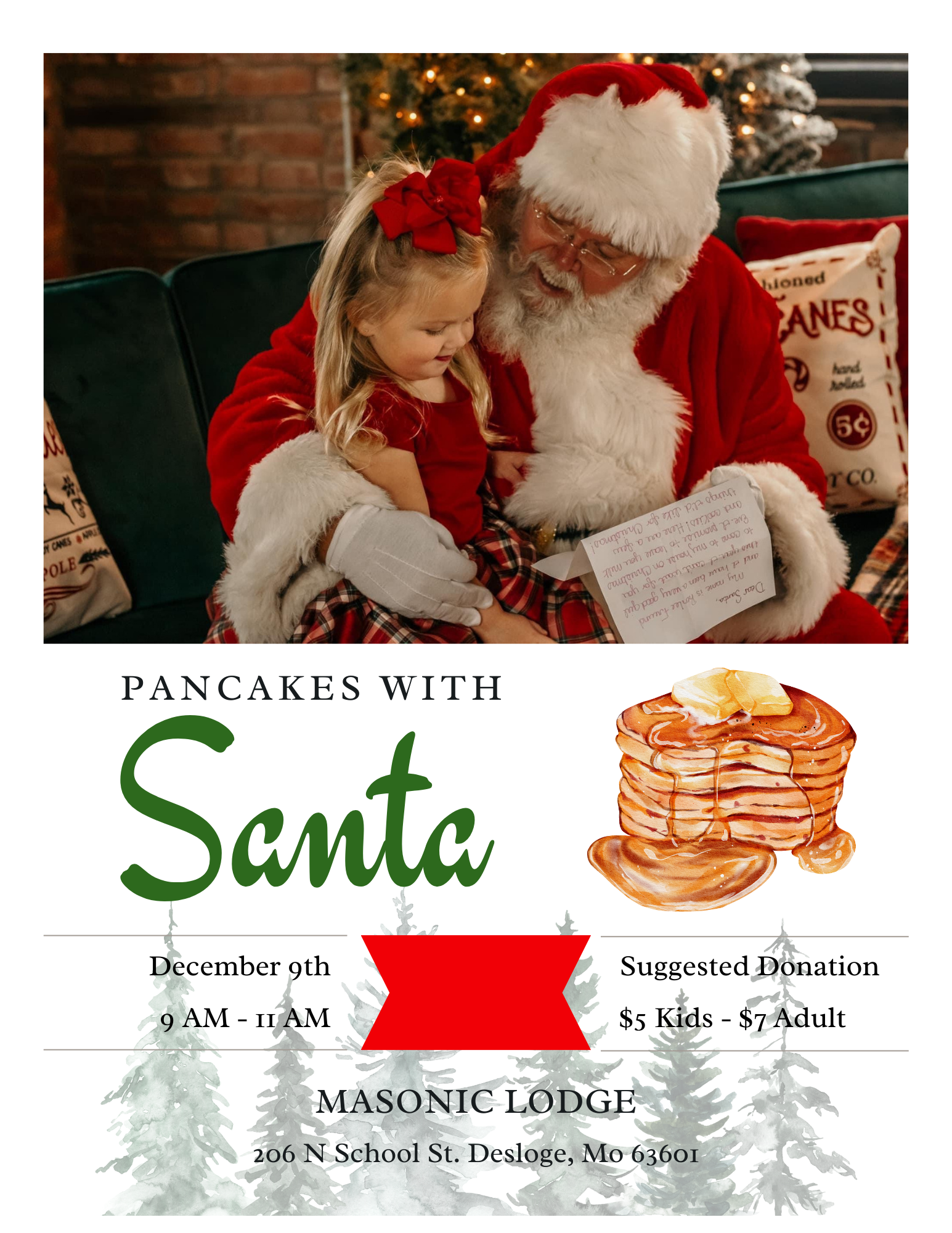 <h1 class="tribe-events-single-event-title">Charity Fundraiser in Desloge with Santa</h1>