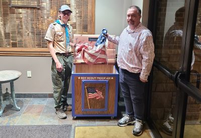 Eagle Scout Project Completed For Festus-Crystal City Elks Lodge