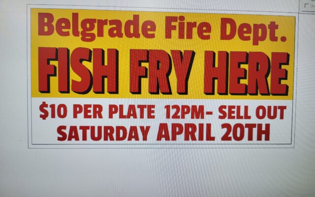 Belgrade Volunteer Fire Department Hopes to See Community Support at Upcoming Fish Fry Fundraiser